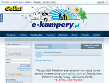 Tablet Screenshot of e-kampery.pl